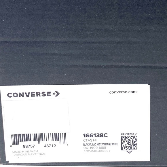 Converse Chuck Taylor AS Hight Top Suede Black Casual Sneakers Mens Size 166138C - Picture 8 of 9